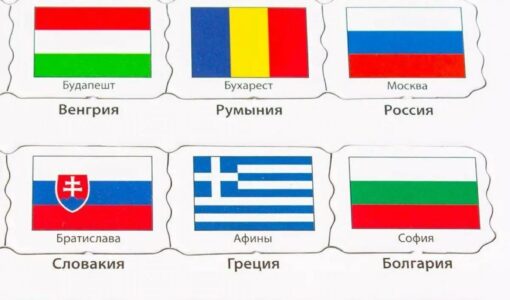 Флаги стран в картинках с названиями
