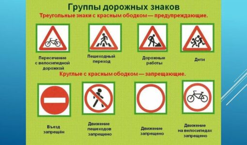Дорожные знаки впр 4 класс окружающий мир