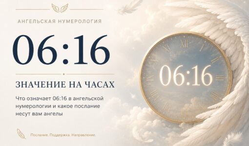 06:16 на часах — значение в ангельской нумерологии