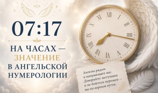 07:17 на часах — значение в ангельской нумерологии