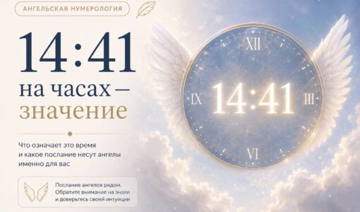 14:41 на часах — значение в ангельской нумерологии